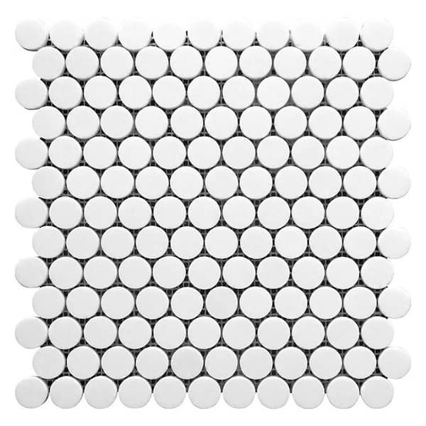 Apollo Tile Metal 12-in x 12-in Polished Metal Pebble Stone Look Floor and Wall Tile (5-sq. ft/ Carton)