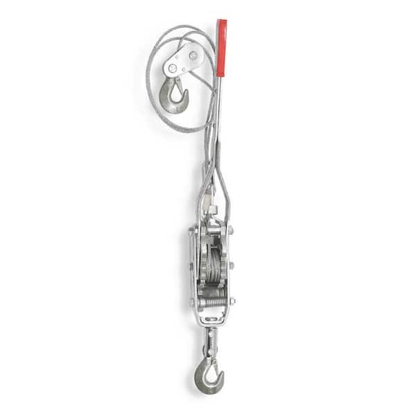 4-Ton Dual Drive Ratchet Cable Puller