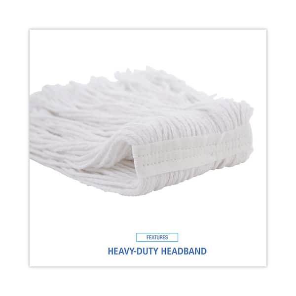 Boardwalk Rayon Fiber Cut-End String Mop Mop Head, Value
