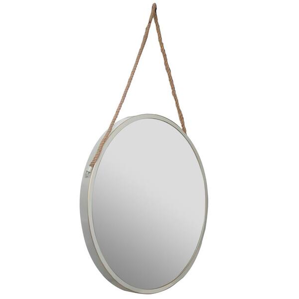 Pinnacle Medium Round White, Large Round Wall Mirror Argos