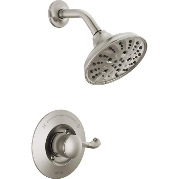 Delta Esato Single-Handle 5-Spray Shower Faucet with H2Okinetic in Spotshield Stainless Steel