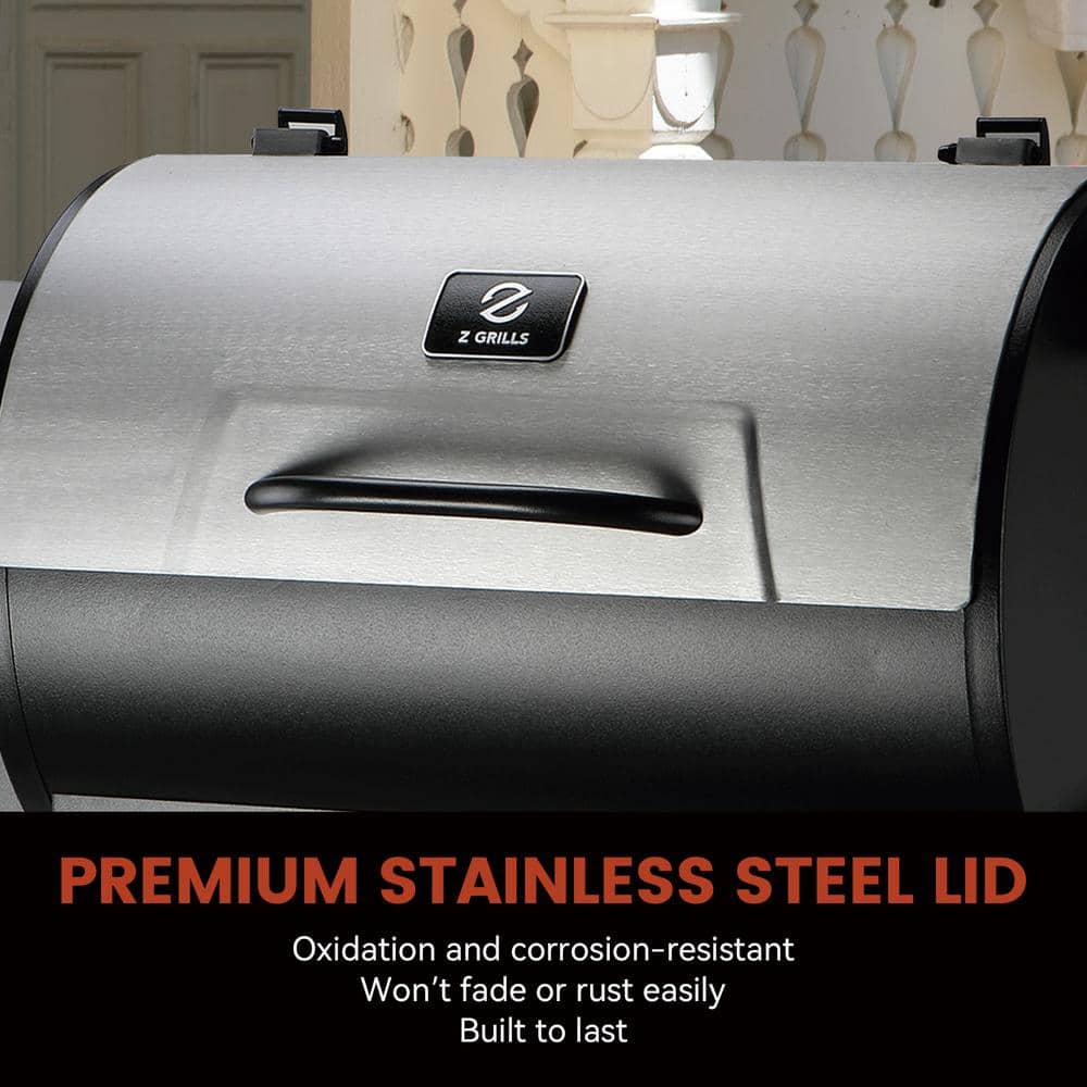 ZPG-7002B3E Stainless Steel Wood Pellet Grill BBQ Smoker