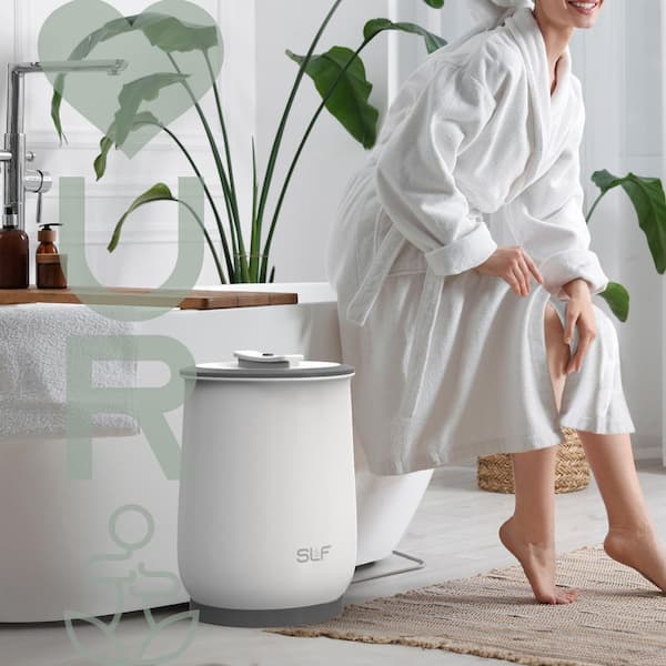 20L WHITE AC POWERED BUCKET TOWEL WARMER TW100 9073HD - The Home Depot