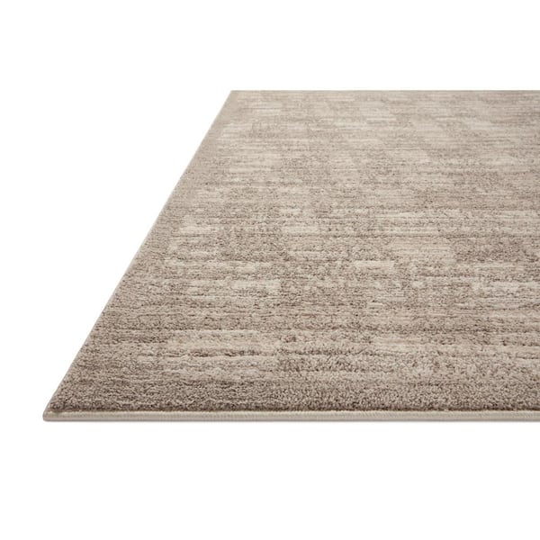 Darby Pebble/Sand 2 ft. 7 in. x 12 ft. Transitional Modern Runner Rug