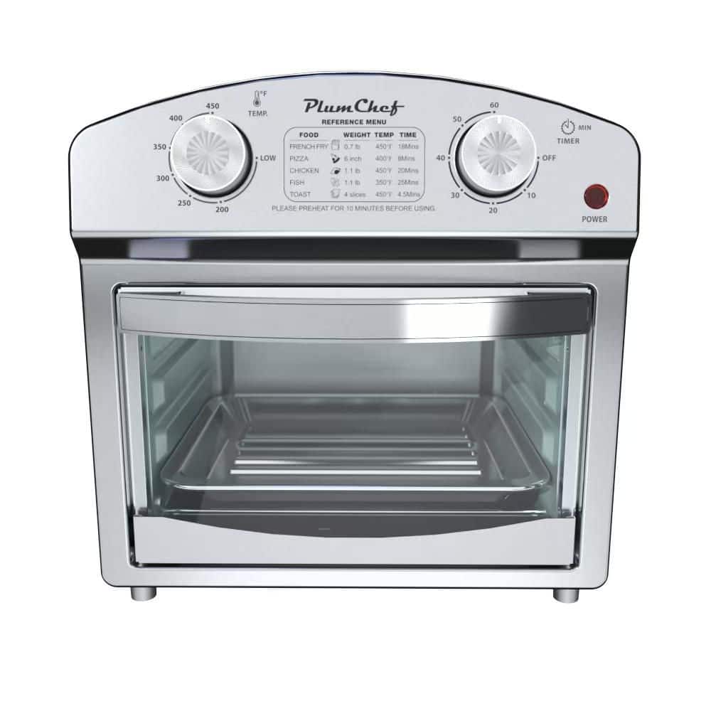 1500 W Silver Stainless Steel Convection Toaster Oven with 7-in-1 Presets price history on PriceWatchPro