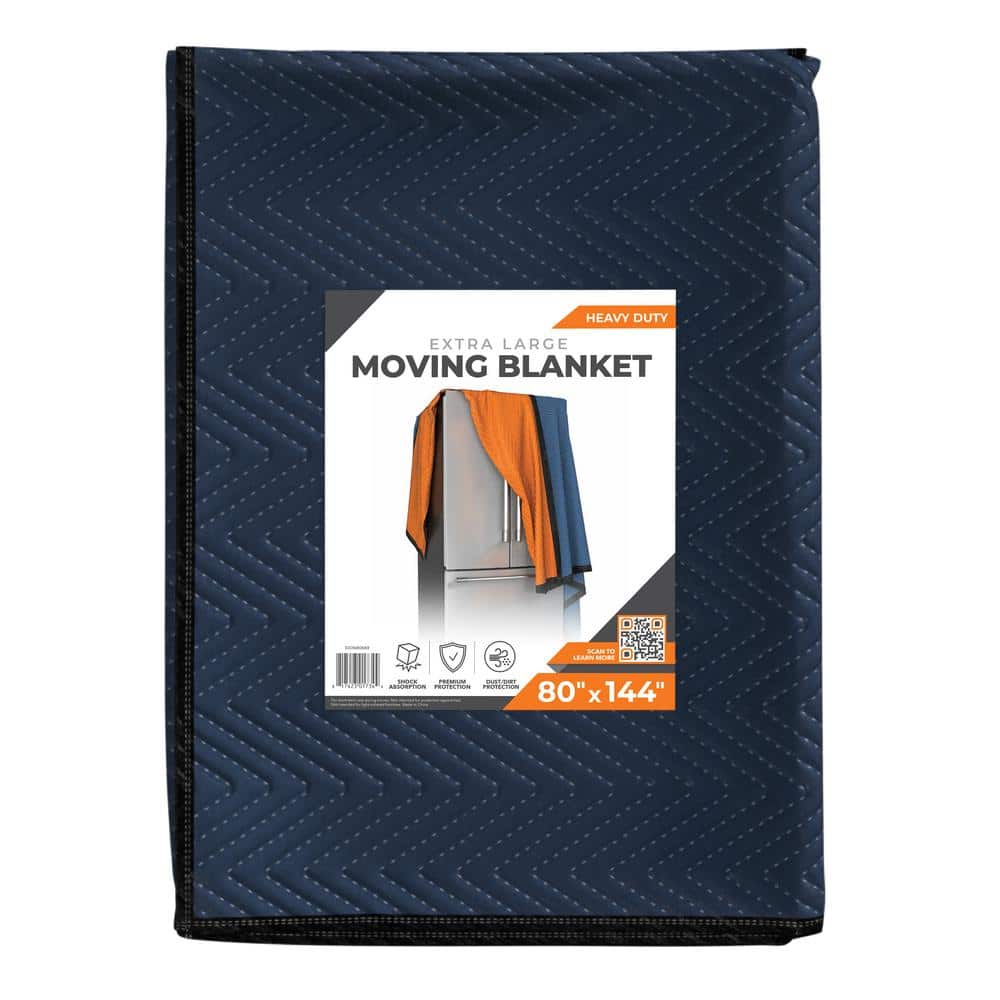 80 in. L x 144 in. W Extra-Large Premium Moving Blanket 4 Pack price history on PriceWatchPro