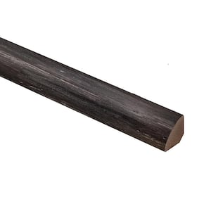 Strand Woven Bamboo Charcoal 0.715 in. Thick x 0.715 in. Wide x 72 in. Length Bamboo Quarter Round Molding