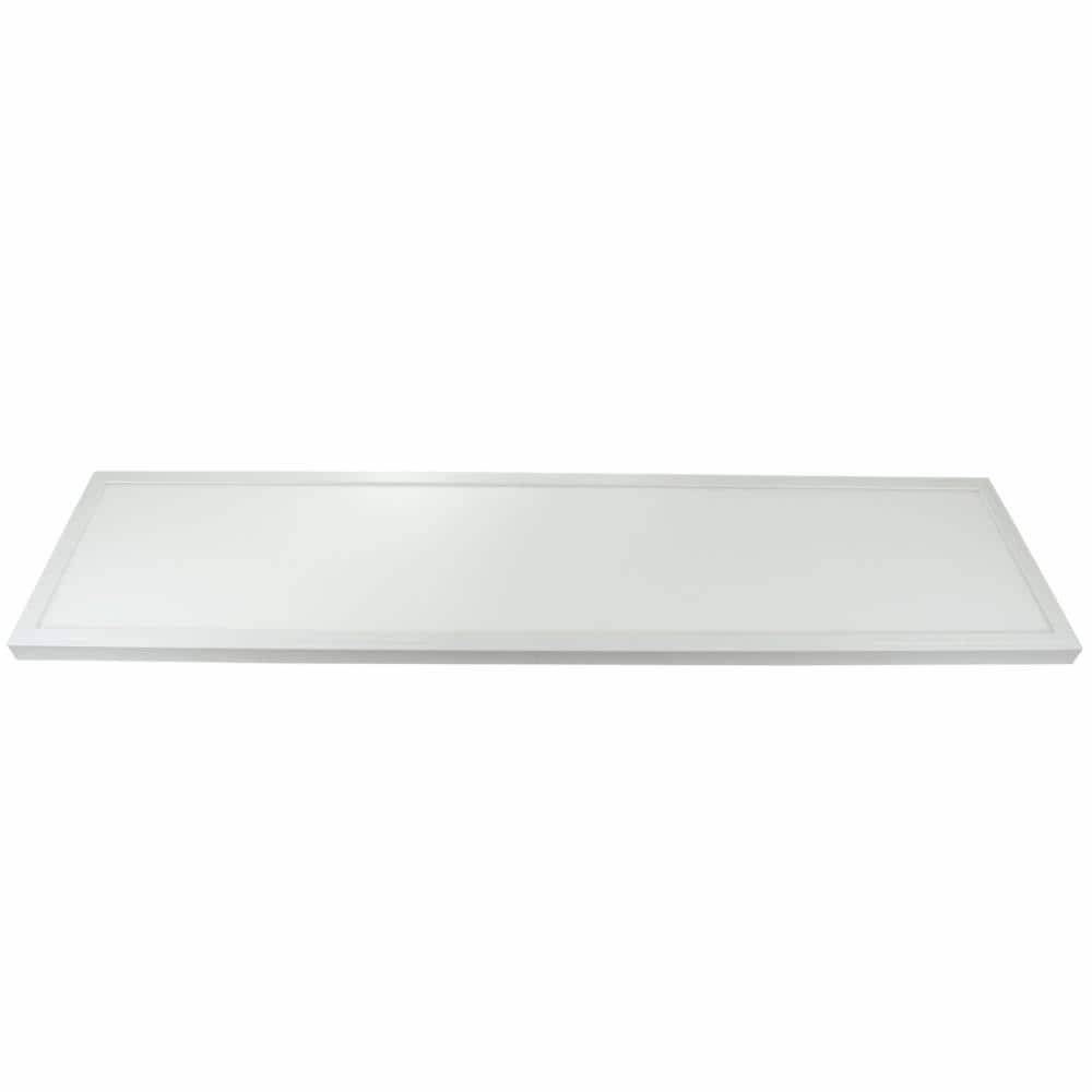 1 ft.x4 ft. 4500 Lumen LED Flat Panel, White Trim, Flush Mount, 5 CCT, 3 Brightness, Dimmable, CRI 90 price history on PriceWatchPro