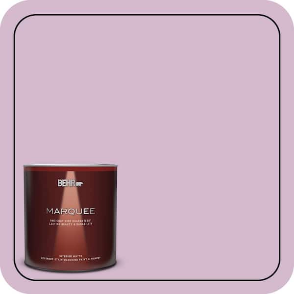 BEHR MARQUEE 1 qt. #M110-3 Bedazzled Matte Interior Paint & Primer