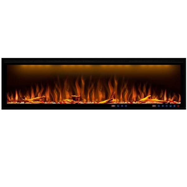 Prismasterkeeps your home stylish 60 in. Smart Electric Fireplace