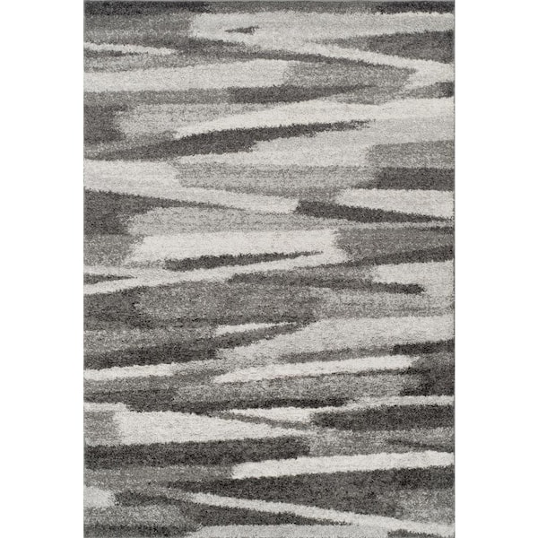 Addison Rugs Harmony 7 Charcoal 5 Ft. 1 In. X 7 Ft. 5 In. Area Rug