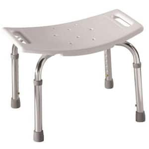 MOEN ADJUSTABLE BATHTUB AND SHOWER SEAT, WHITE