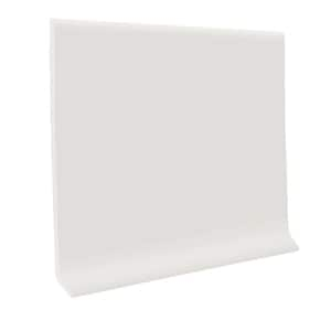 White 4 in. x 1/8 in. x 120 ft. Vinyl Wall Cove Base Coil