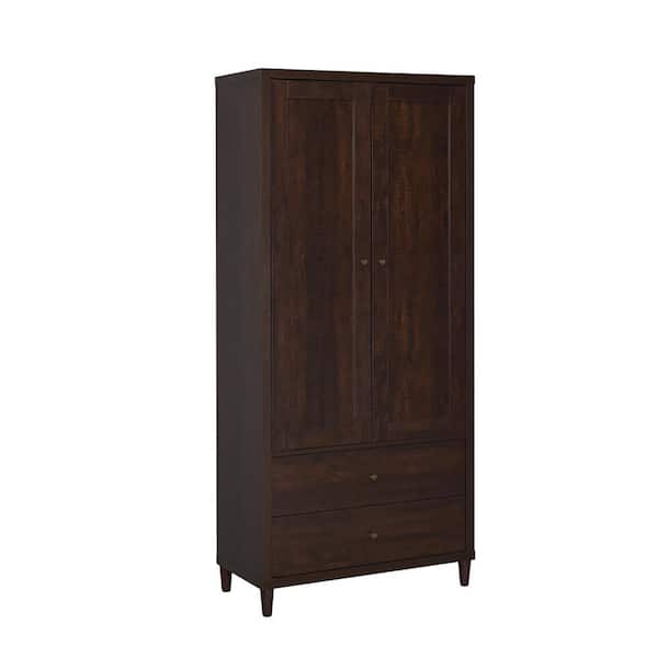 Coaster Wadeline Rustic Tobacco Wood 31 in. W 2-Door Sideboard