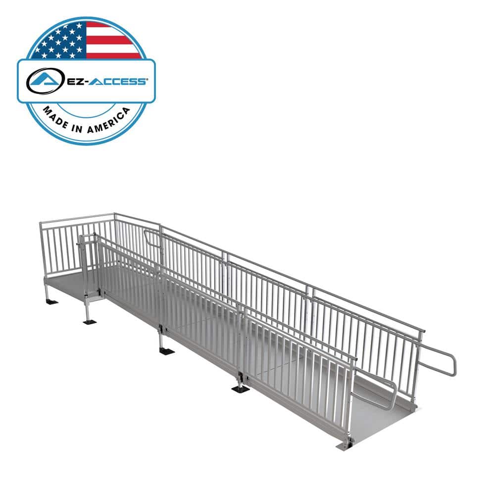 EZ-ACCESS PATHWAY HD 18 ft. Aluminum Code Compliant Modular