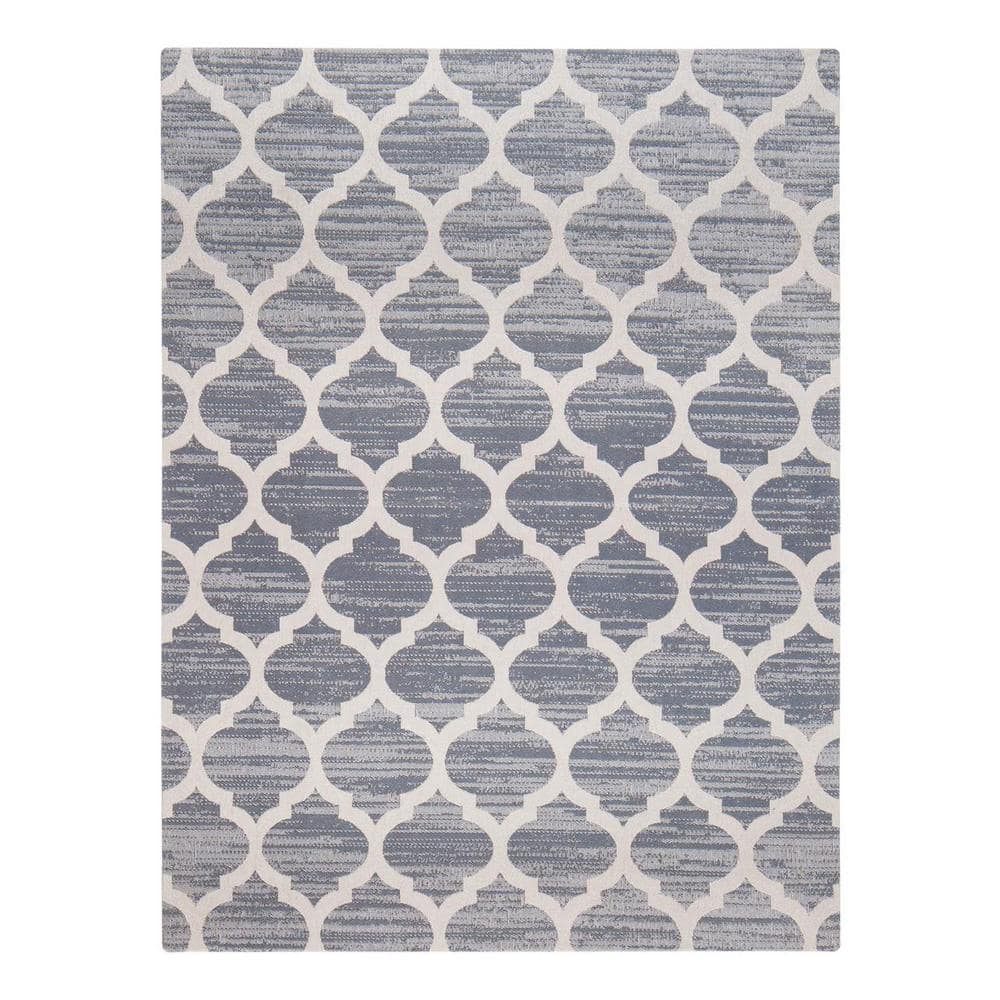 Mitte Multi-Colored 54 in. x 40 in. Polyester Chair Mat