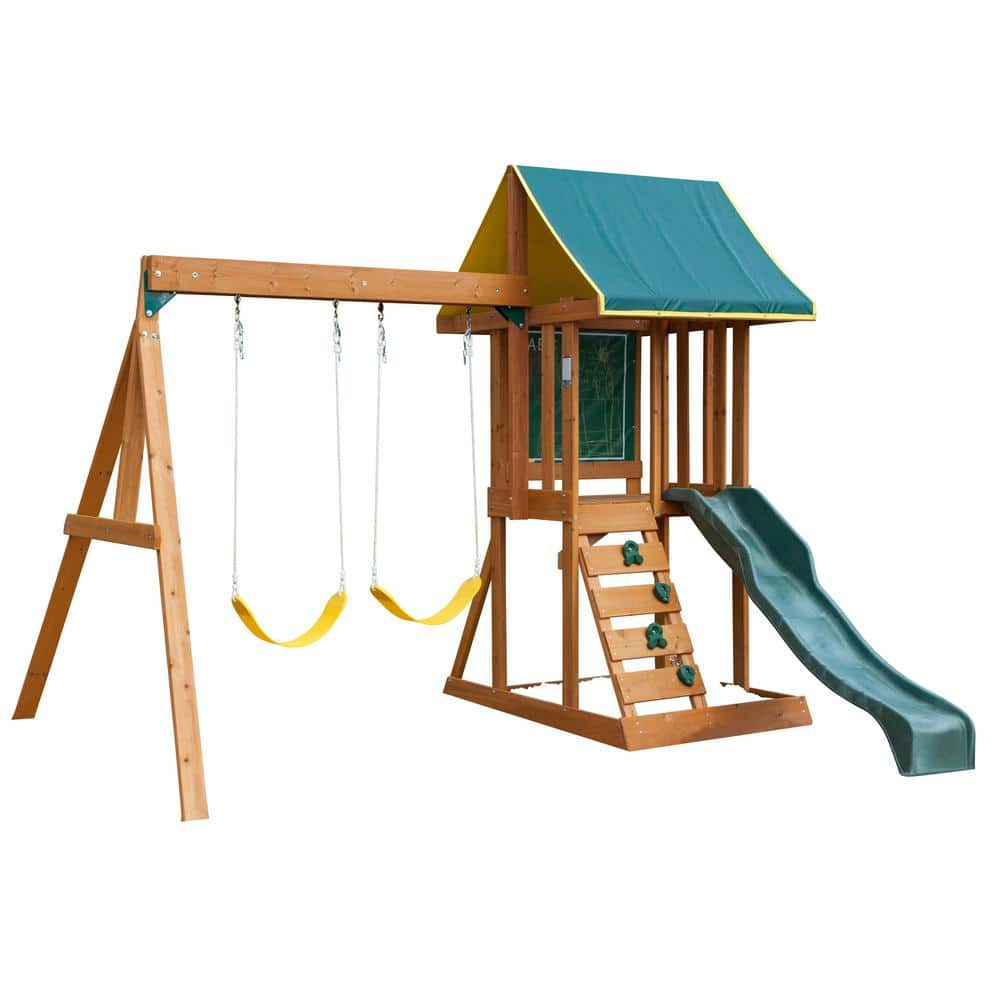 big backyard appleton wood swing set