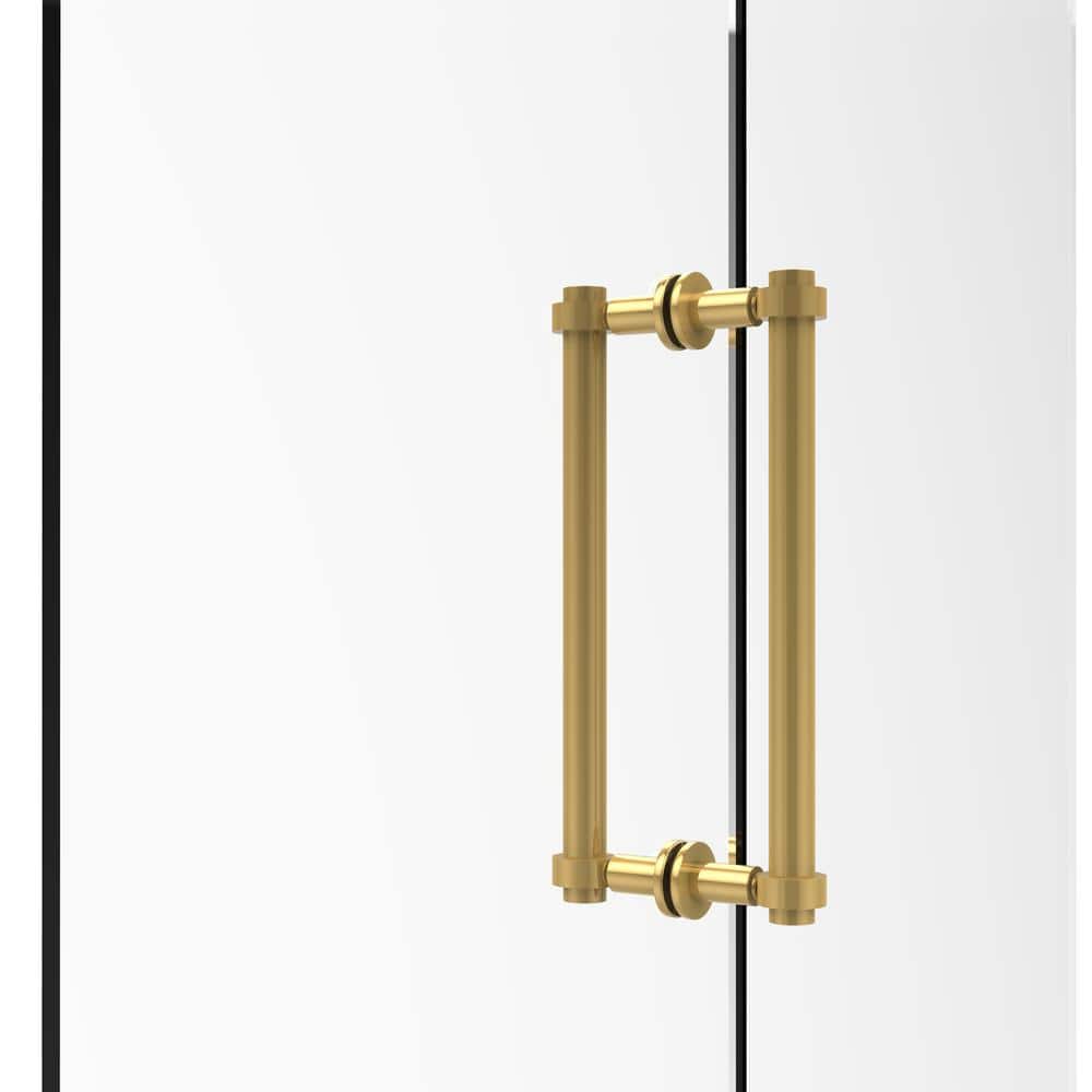 Polished Brass Contemporary Shower Door Pull Handle