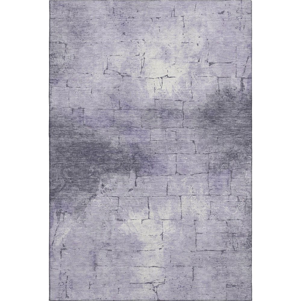 Mayfield Premium Machine Washable Abstract AMF2215 Lavender 3 ft. x 4 ft. Area Rug price history on PriceWatchPro