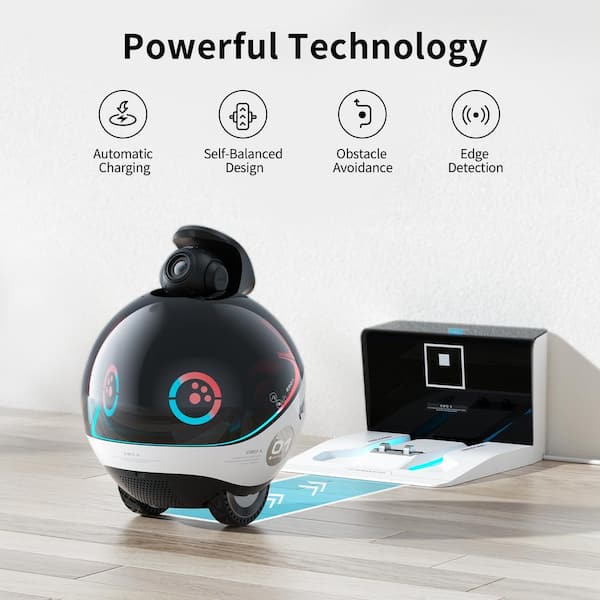 Enabot EBO X 4K UHD Stabilized Movable Indoor WiFi Smart Home