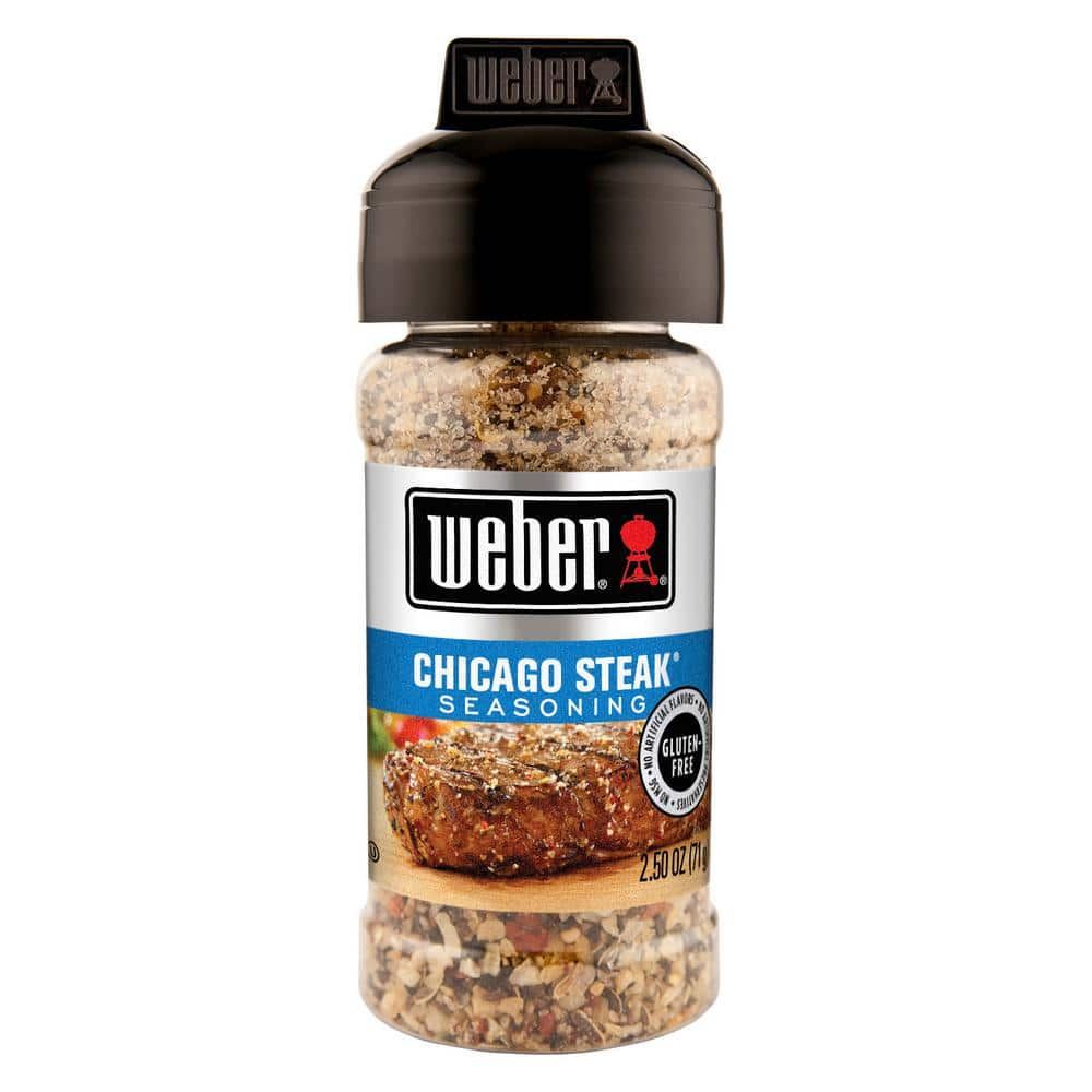 Perfectly Seasoned Steak with Weber Salt-Free Steak Seasoning