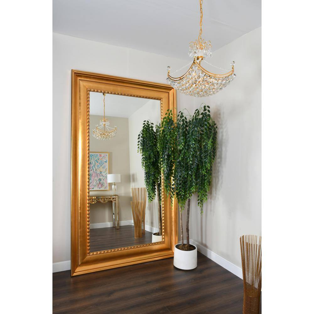 Luxurious Gold Crystal Orb Basket Chandelier