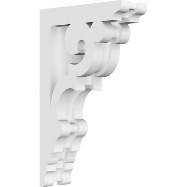 Ekena Millwork Preston 1.5 in. W x 9 in. H x 5.5 in. D Signature Urethane Polyurethane Corbel