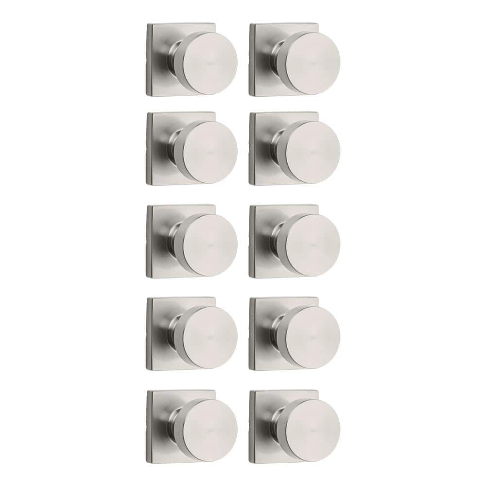 Pismo Satin Nickel Passage Square Hall/Closet Door Knob 10-Pack price history on PriceWatchPro