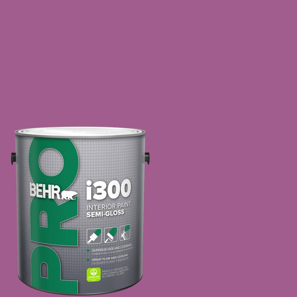 1 gal. #P110-6 Wild Berry Semi-Gloss Interior Paint price history on PriceWatchPro