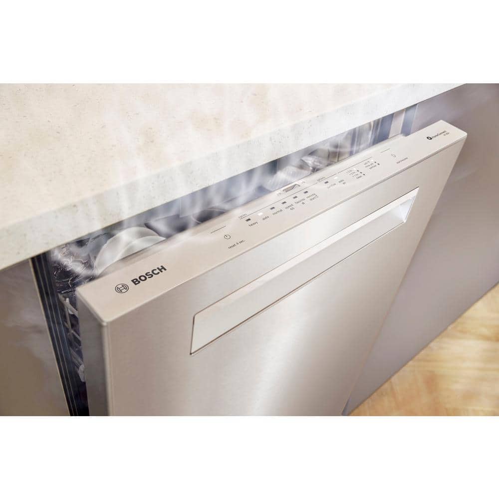 24" Stainless Steel Built-In Smart Dishwasher with Top Control