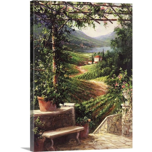 GreatBigCanvas "Chianti Vineyard" by Art Fronckowiak Canvas Wall Art