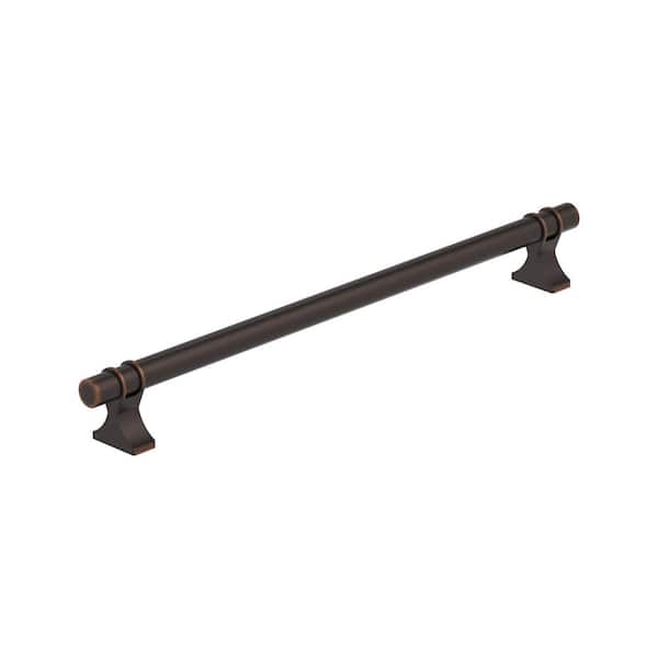 Davenport 10-1/16 in. (256mm) Center-to-Center Oil-Rubbed Bronze Bar Cabinet Pull