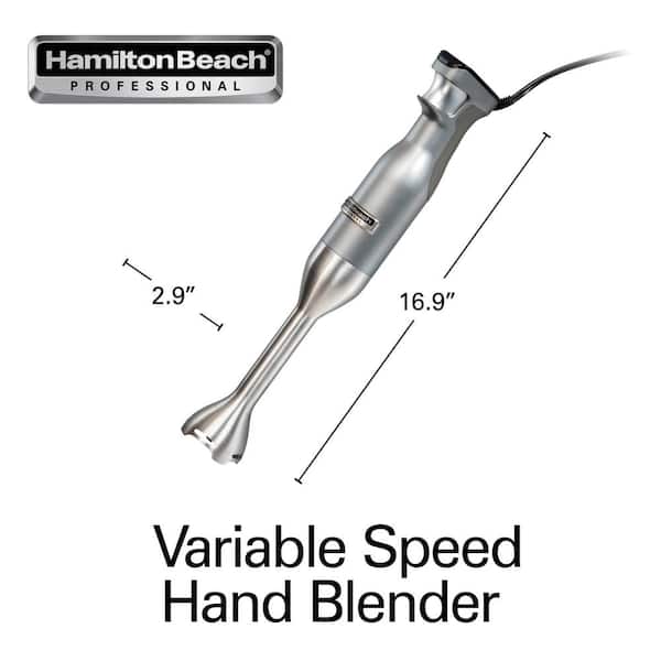 Hamilton Beach 52 oz 5-Speed Grey Sound Shield 950 Blender 53602 - The Home  Depot