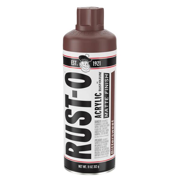 Rust-O 11 oz. Rust-O Matte Bittersweet Spray Paint (Case of 6