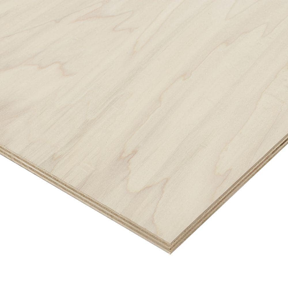 po8 木 Columbia Forest Products 23/32 in. x 4 ft. x 8 ft. PureBond Poplar