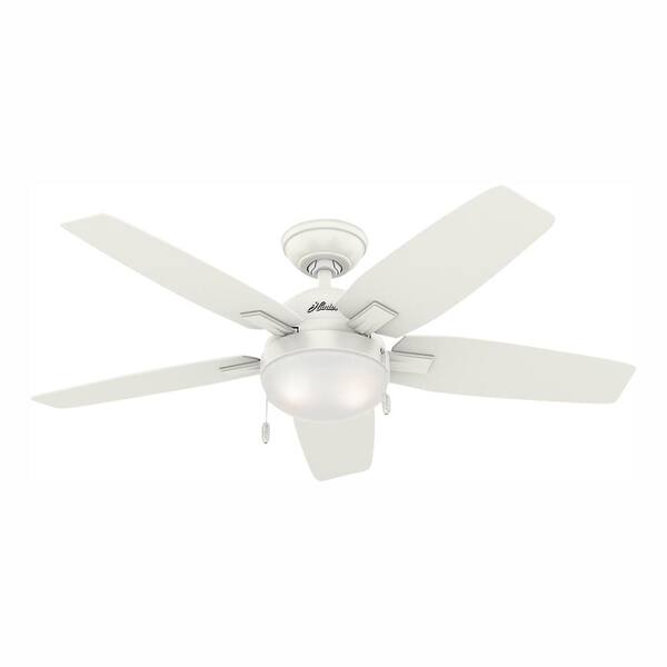 #59212 Antero 46" Hunter Ceiling Fan For Parts Only Brushed Nickel Finsih N2 