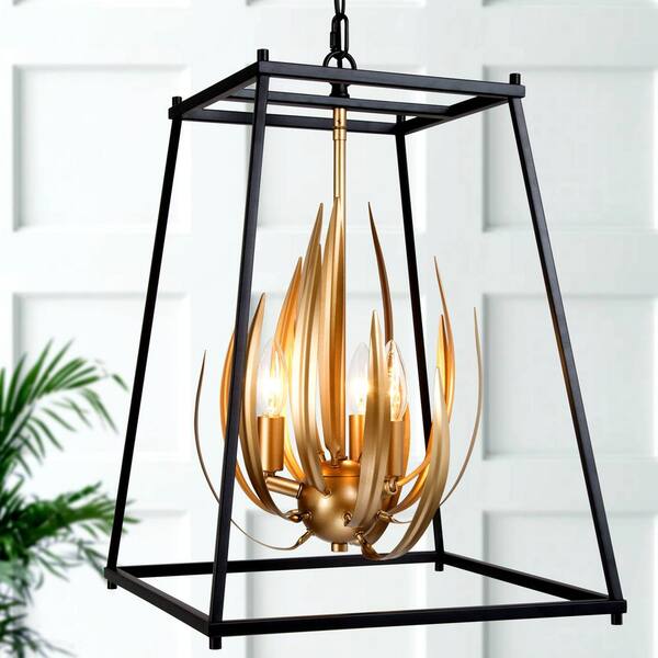 LNC Geometric Square Gold Sputnik 