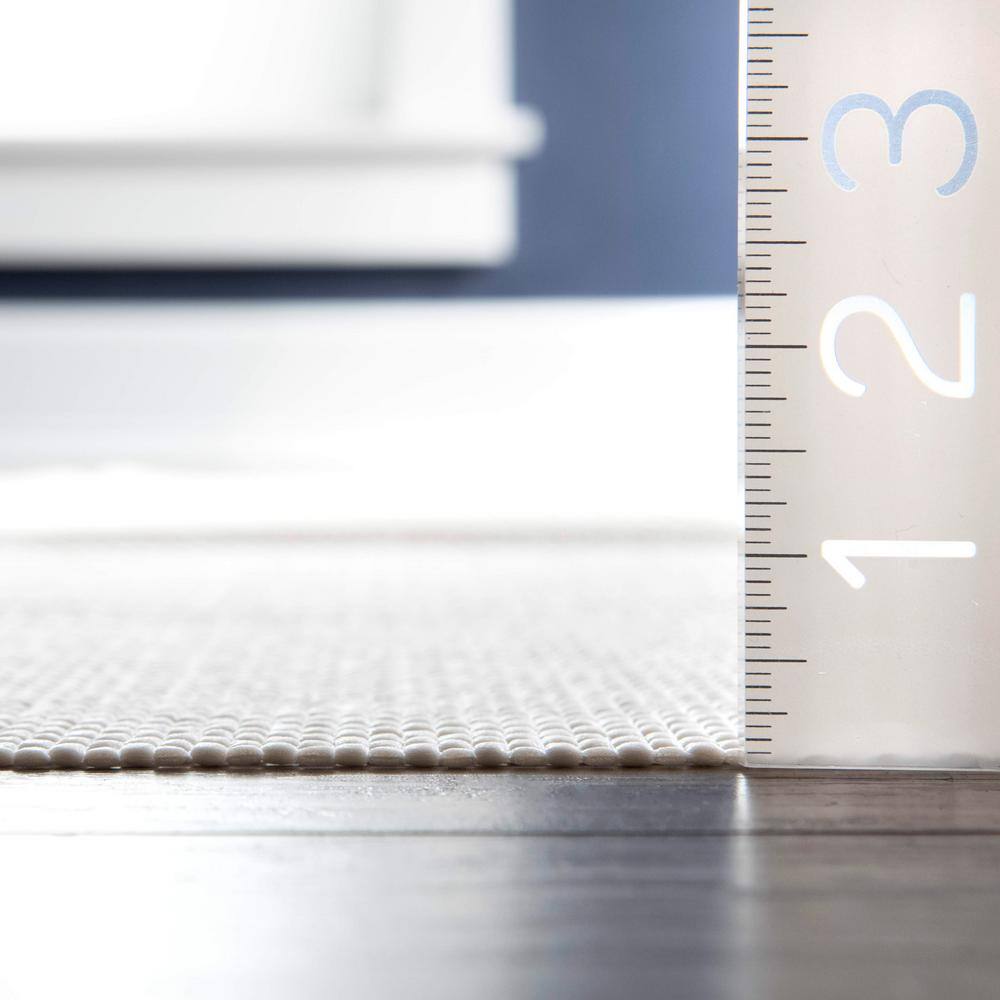 Essential Comfort 12'x15' White Polymer-Coated Rug Pad