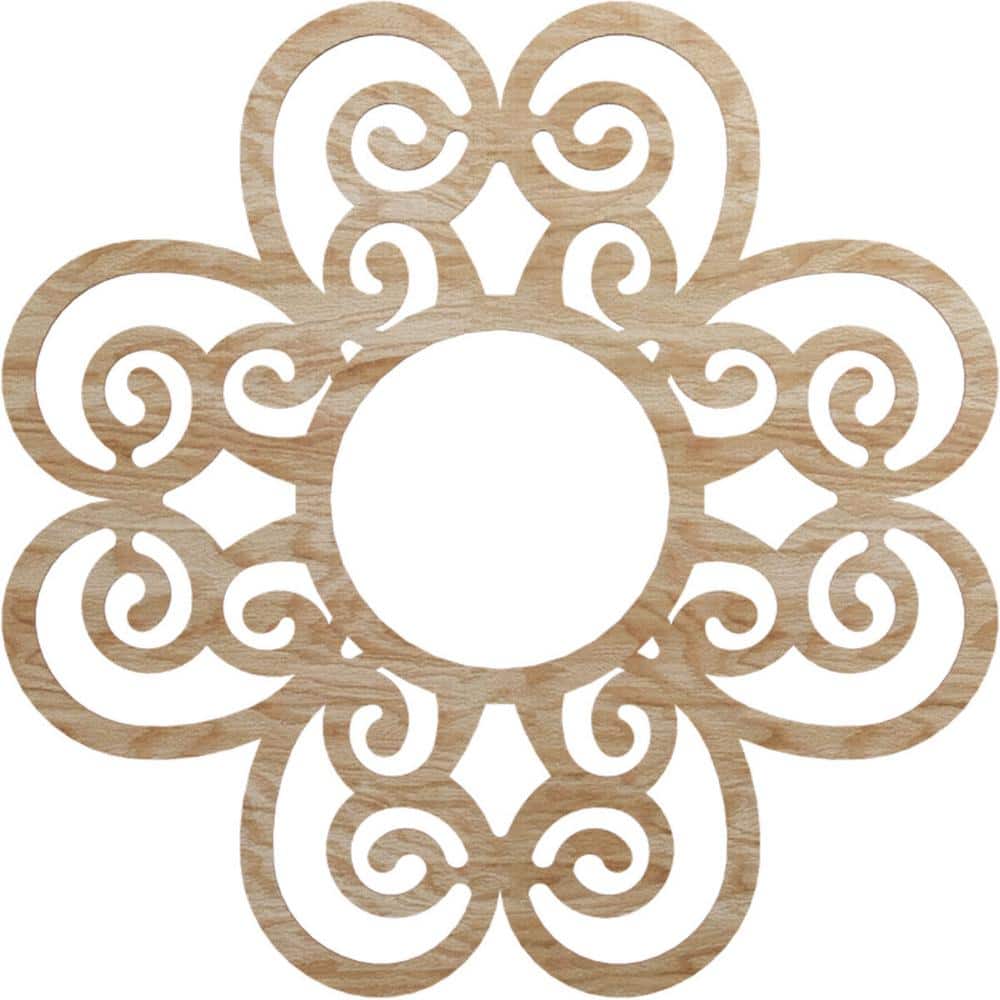 0.25 in. x 32 in. x 32 in. Wood (Red Oak) Medallion Moulding price history on PriceWatchPro