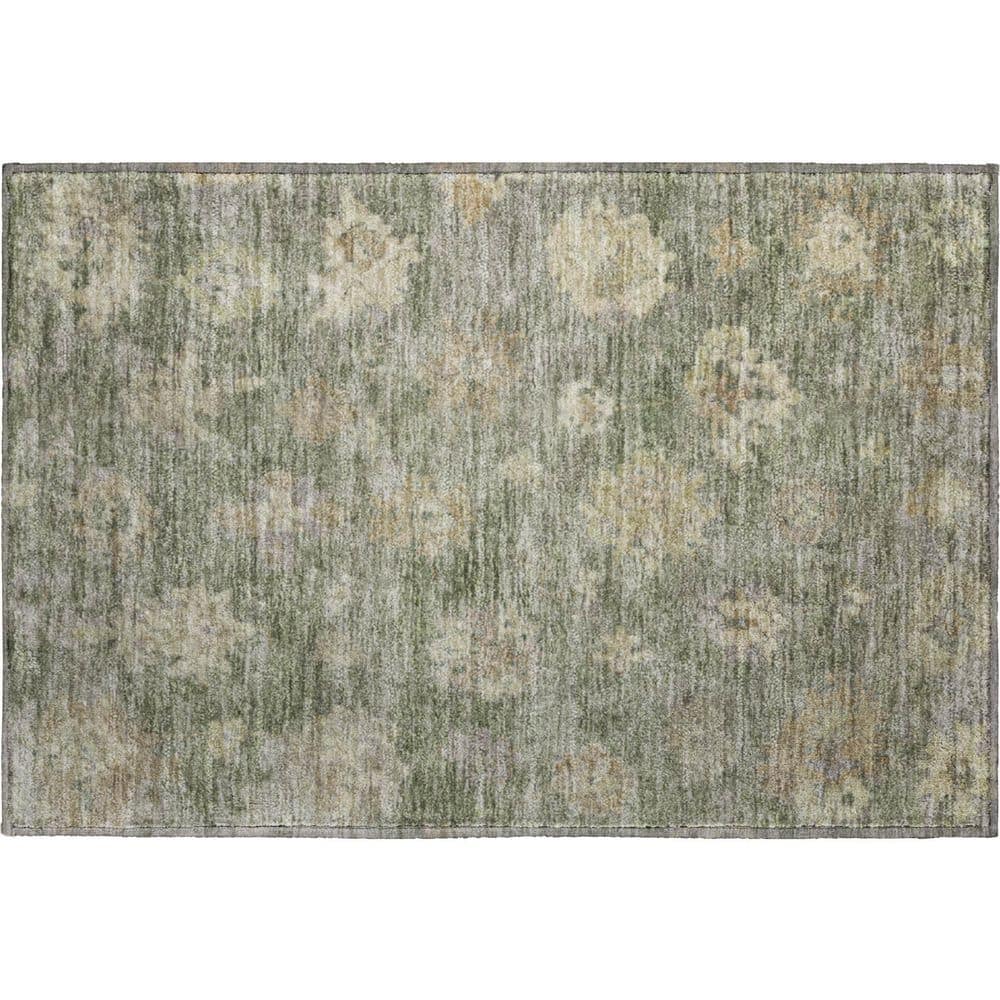 Mayfield Premium Machine Washable Abstract AMF2305 Sage 2 ft. x 3 ft. Accent Rug price history on PriceWatchPro