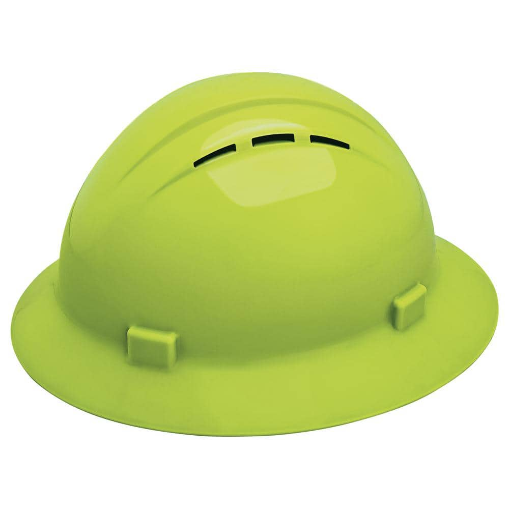 Americana Full Brim Mohawk Hard Hat - Reflective Lime / Yellow