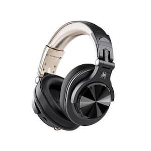 Fusion Over Ear Bluetooth Wired & Wireless Studio Headphones, Gold