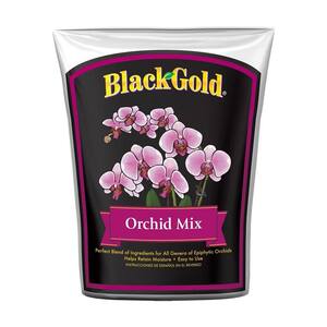 8 Qt. Black Gold Natural and Organic Houseplant Orchid Potting Mix Bag