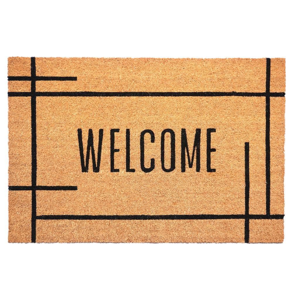 Calloway Mills Modern Natural Welcome Doormat 3