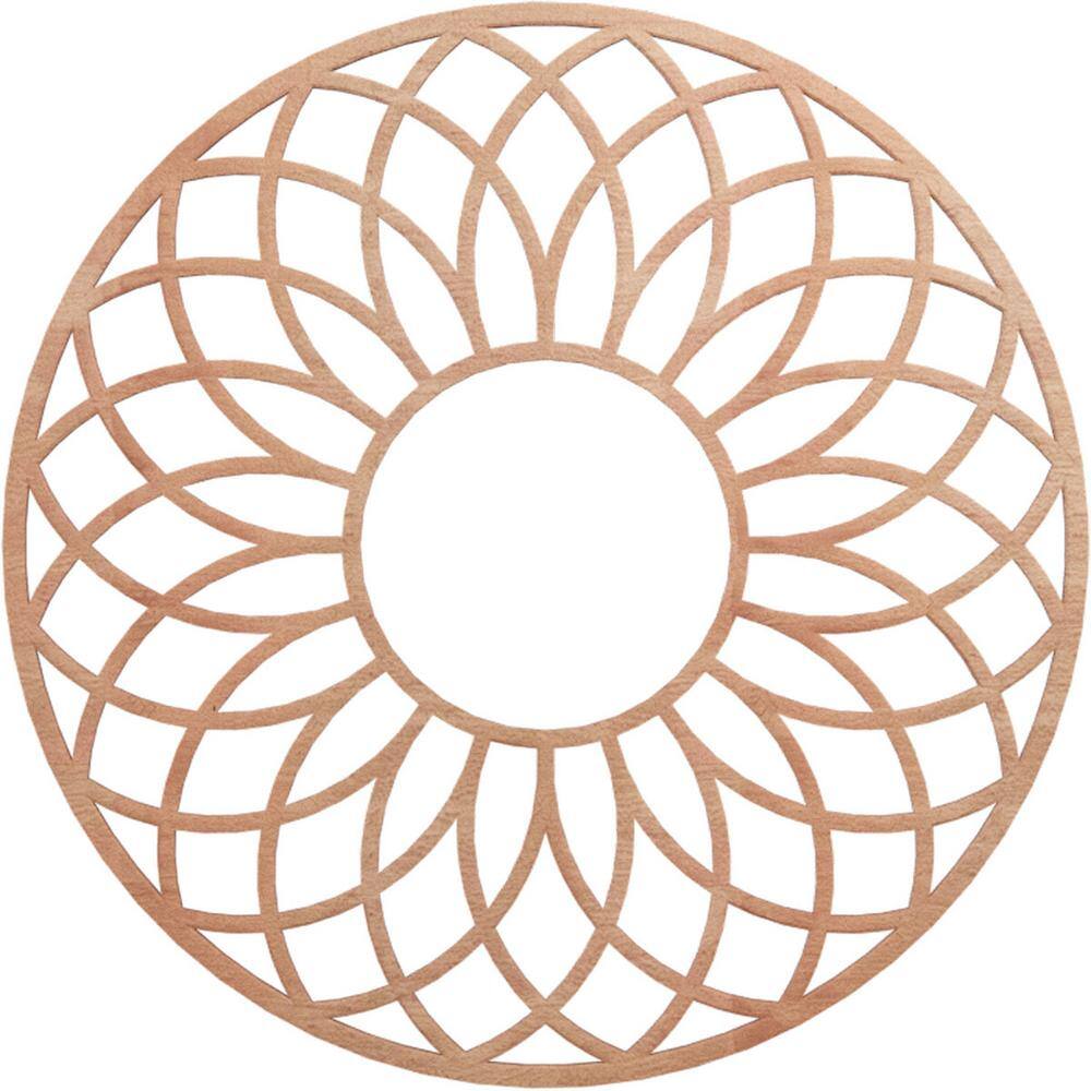22 in. x 14.125 in. x 0.375 in. Wood Medallion Moulding price history on PriceWatchPro