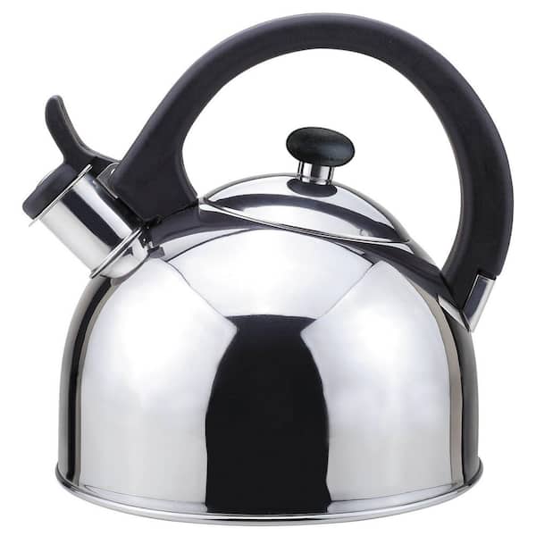 Magefesa Nubia 2 Qt. Stainless Steel Stovetop Tea Kettle with Whistle