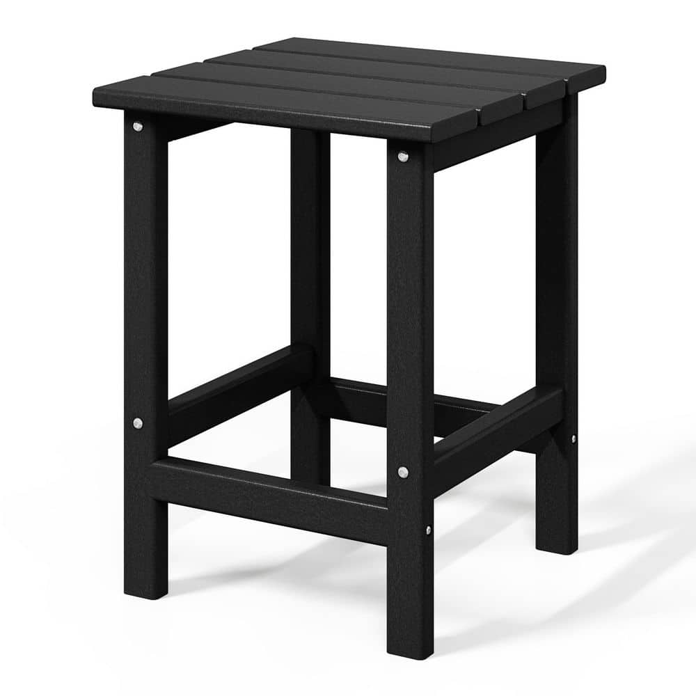 Westin Durable Black HDPE Outdoor Patio Side Table