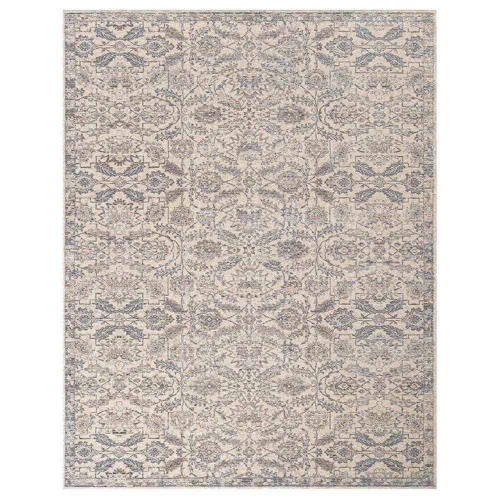 KALATY 8 ft. x 11 ft. Grey Camilla Western Area Rug CM-158 912 - The ...