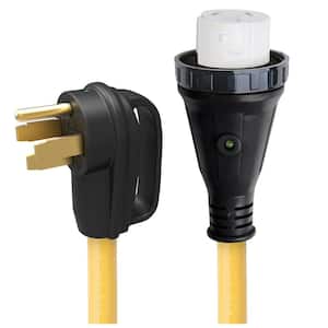 Detachable Power Cord With Handle and Indicator Light - 25 ft., 50 Amp