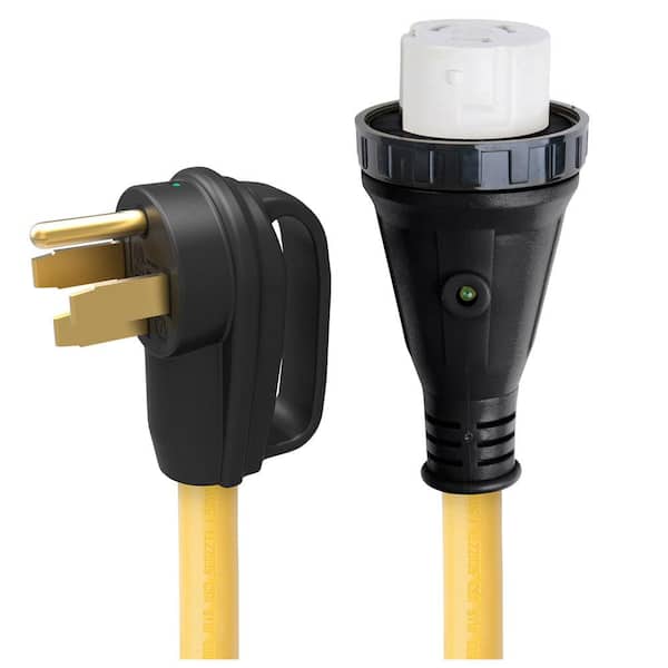 ParkPower Detachable Power Cord With Handle and Indicator Light - 25 ft., 50 Amp